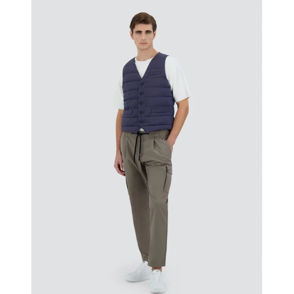 Herno Il Panciotto in Blue | Men's Jackets | Coveti