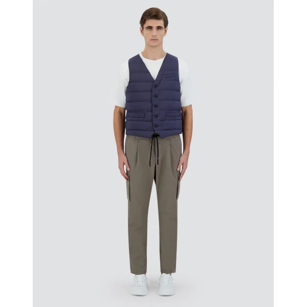 Herno Il Panciotto in Blue | Men's Jackets | Coveti
