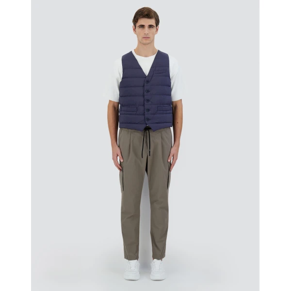 Herno Il Panciotto in Blue | Men's Jackets | Coveti