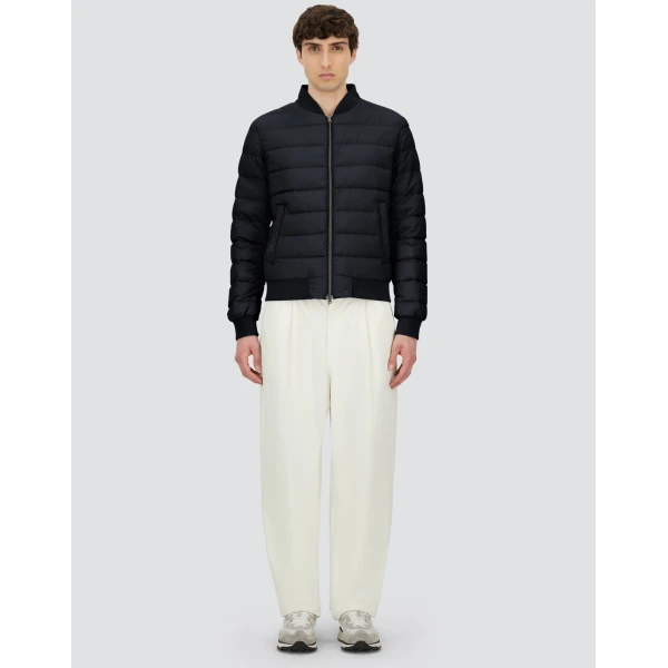 Herno L'Aviatore in Black | Men's Jackets | Coveti