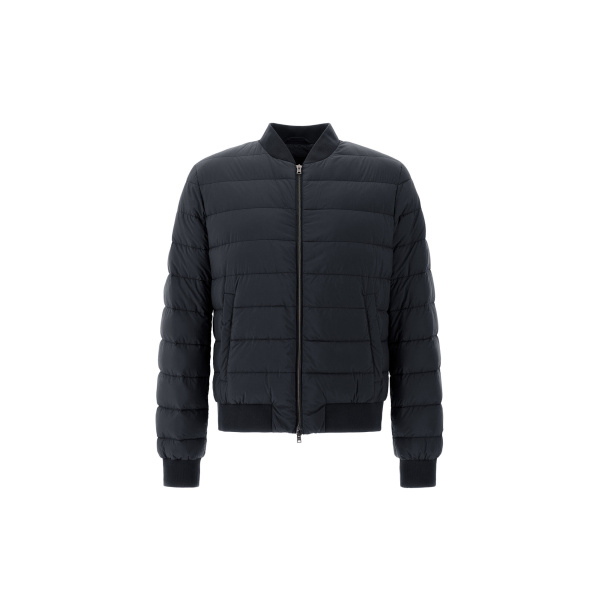 Herno L'Aviatore in Black | Men's Jackets | Coveti