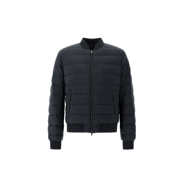 Herno L'Aviatore in Black | Men's Jackets | Coveti