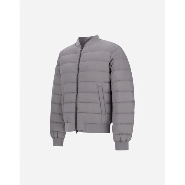 Herno L'Aviatore in Light Grey | Men's Jackets | Coveti