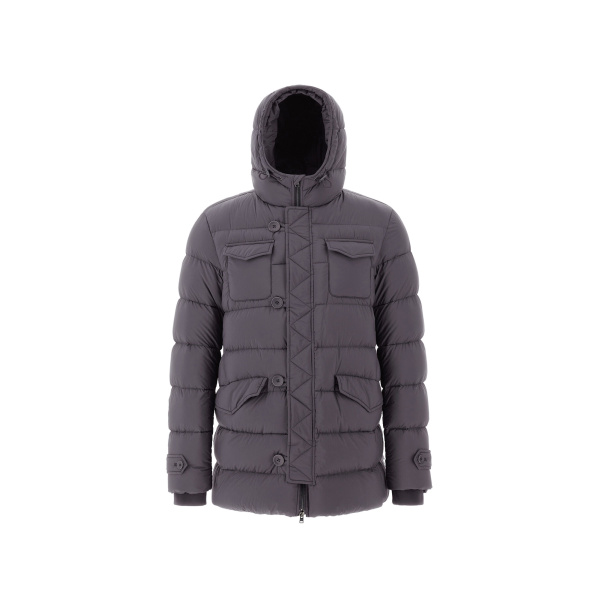 Herno L'Eskimo in Anthracite | Men's Coats | Coveti