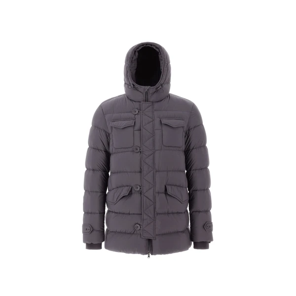 Herno L'Eskimo in Anthracite | Men's Coats | Coveti
