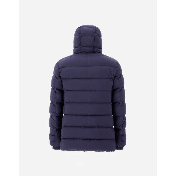 Herno L'Eskimo in Blue | Men's Coats | Coveti