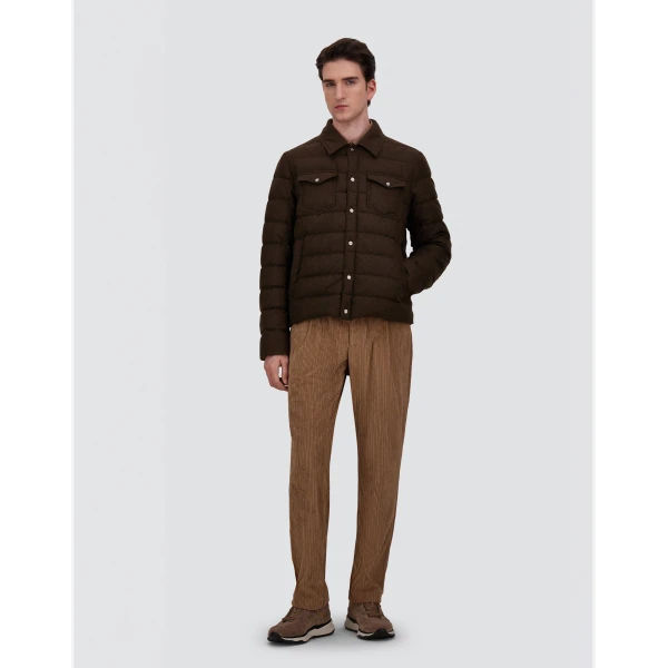Herno La Camicia in Light Military | Men's Jackets | Coveti