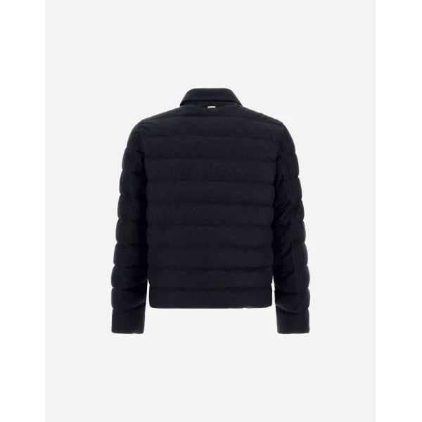 Herno La Camicia in Navy Blue | Men's Jackets | Coveti