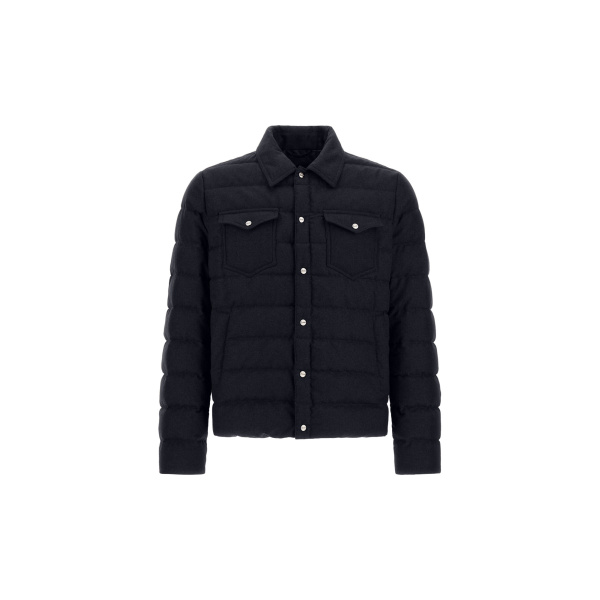 Herno La Camicia in Navy Blue | Men's Jackets | Coveti