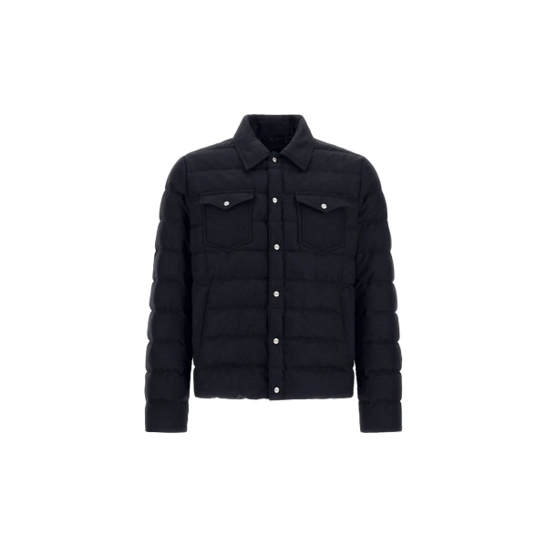 Herno La Camicia in Navy Blue | Men's Jackets | Coveti