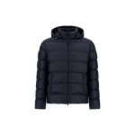 Herno La Giacca Hooded Down Jacket in Blue | Men's Jackets | Coveti