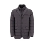 Herno La Giacca Padded Blazer in Anthracite | Men's Jackets | Coveti