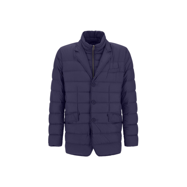 Herno La Giacca Padded Blazer in Blue | Men's Jackets | Coveti