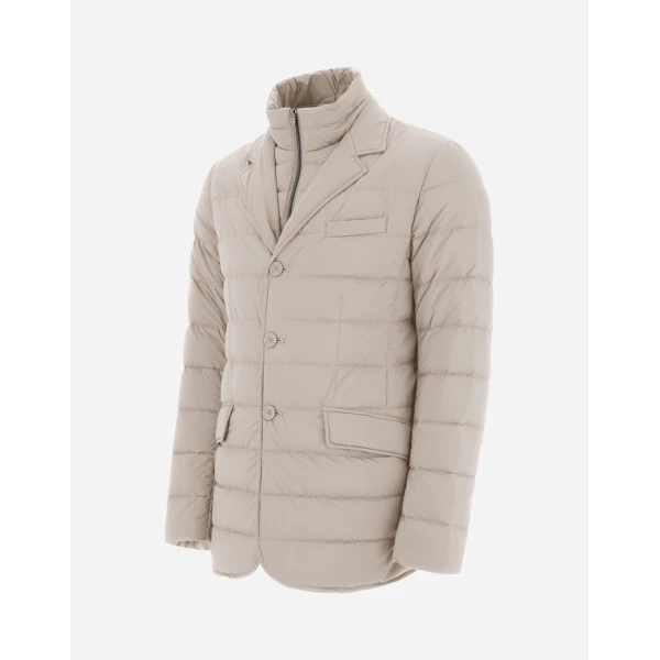 Herno La Giacca Padded Blazer in Chantilly | Men's Jackets | Coveti
