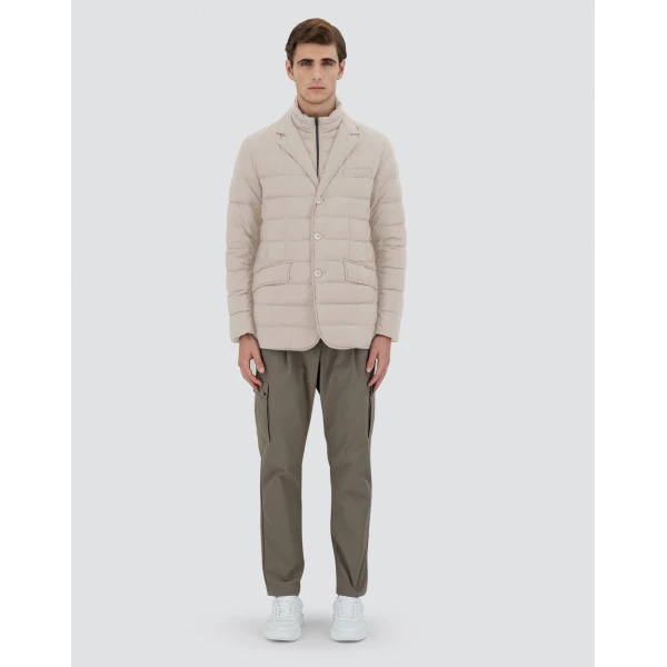 Herno La Giacca Padded Blazer in Chantilly | Men's Jackets | Coveti