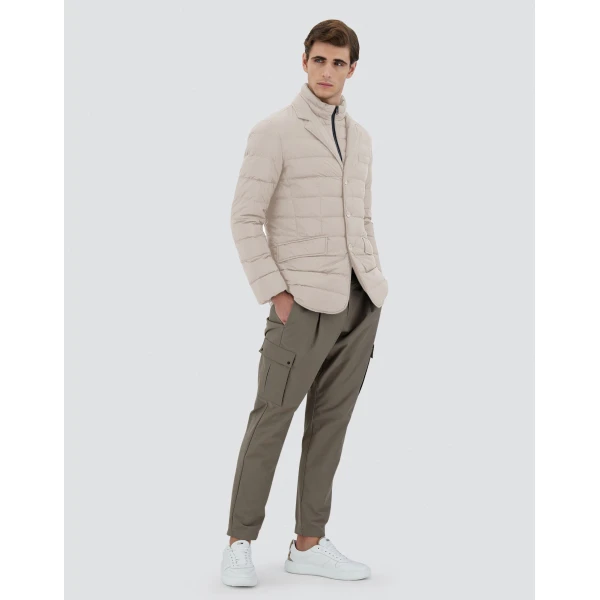 Herno La Giacca Padded Blazer in Chantilly | Men's Jackets | Coveti
