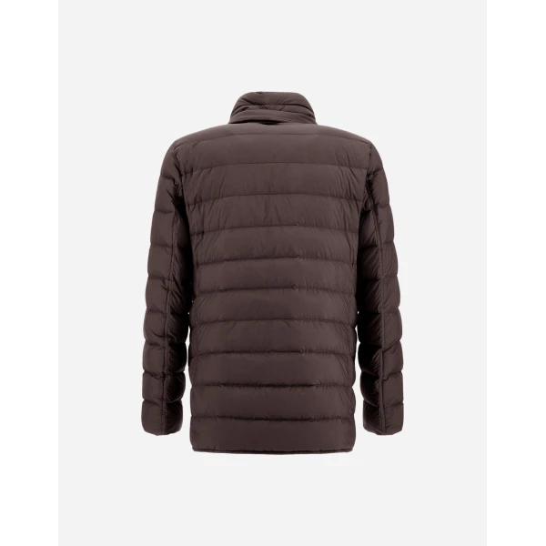 Herno La Giacca Padded Blazer in Dark Brown | Men's Jackets | Coveti