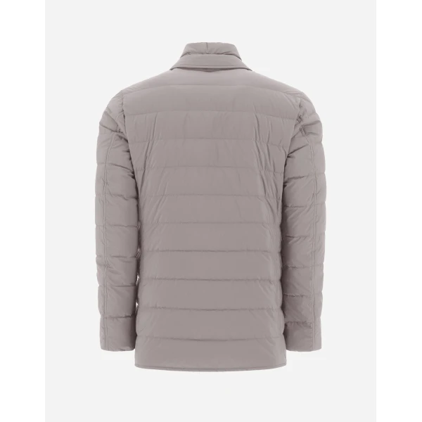 Herno La Giacca Padded Blazer in Light Grey | Men's Jackets | Coveti