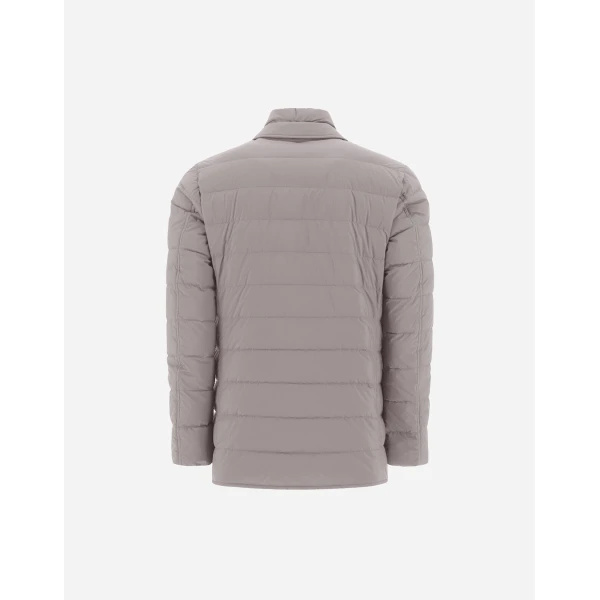 Herno La Giacca Padded Blazer in Light Grey | Men's Jackets | Coveti