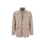 Herno La Giacca Padded Blazer in Light Taupe | Men's Jackets | Coveti