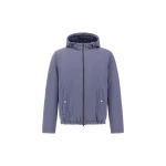 Herno Light Blue Resort Jacket in 4-Way Stretch Nylon | Men's Jackets | Coveti