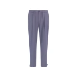 Herno Light Blue Resort Trousers in Lightweight Stretch Nylon | Men's Trousers | Coveti
