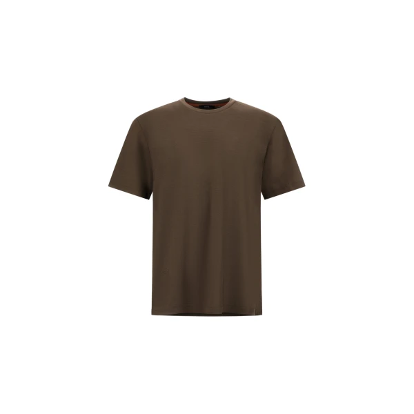 Herno Light Military T-Shirt in Wool Jersey | Men's T-Shirts and Polos | Coveti