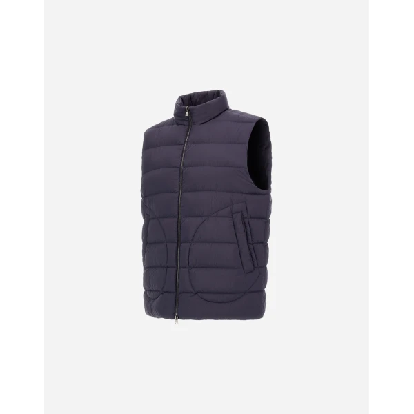 Herno Lo Smanicato in Blue | Men's Jackets | Coveti