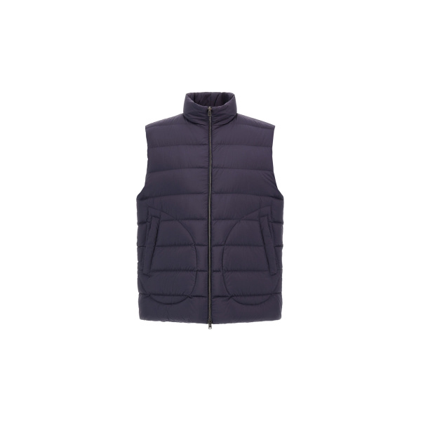 Herno Lo Smanicato in Blue | Men's Jackets | Coveti