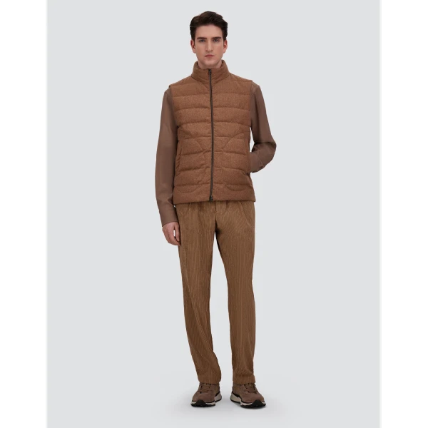 Herno Lo Smanicato in Camel | Men's Jackets | Coveti