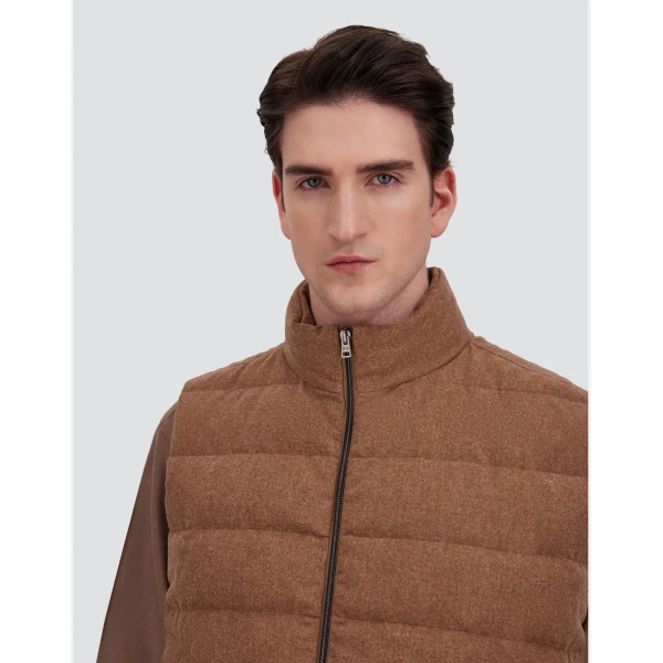 Herno Lo Smanicato in Camel | Men's Jackets | Coveti