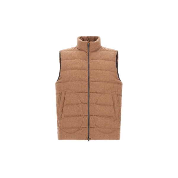 Herno Lo Smanicato in Camel | Men's Jackets | Coveti