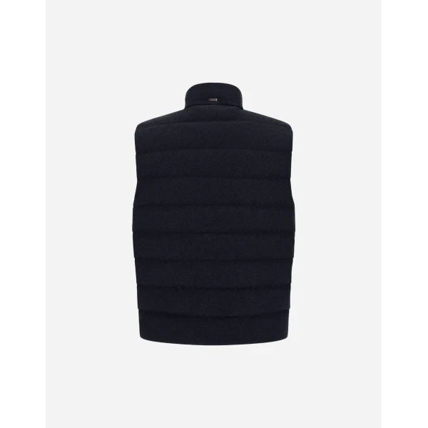 Herno Lo Smanicato in Navy Blue | Men's Jackets | Coveti
