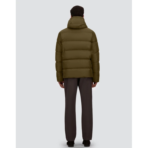 Herno Military Bomber Jacket in Nylon Chamonix | Men's Jackets | Coveti