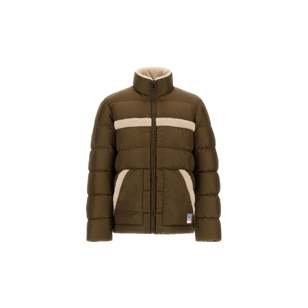 Herno Military Jacket in Nylon Chamonix and Sherpa | Men's Jackets | Coveti