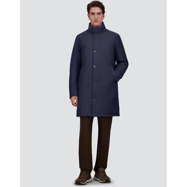 Herno Navy Blue Jacket in New Business Membranated | Men's Jackets | Coveti