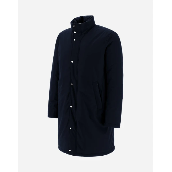 Herno Navy Blue Jacket in New Business Membranated | Men's Jackets | Coveti