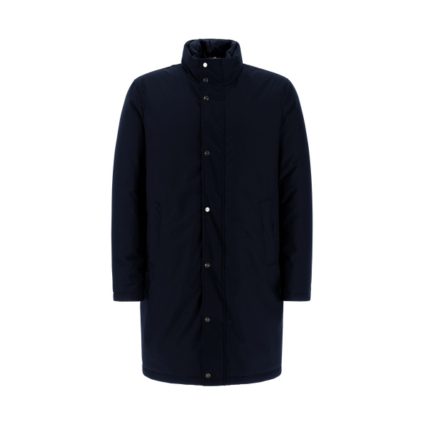 Herno Navy Blue Jacket in New Business Membranated | Men's Jackets | Coveti