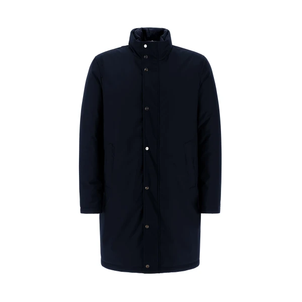 Herno Navy Blue Jacket in New Business Membranated | Men's Jackets | Coveti