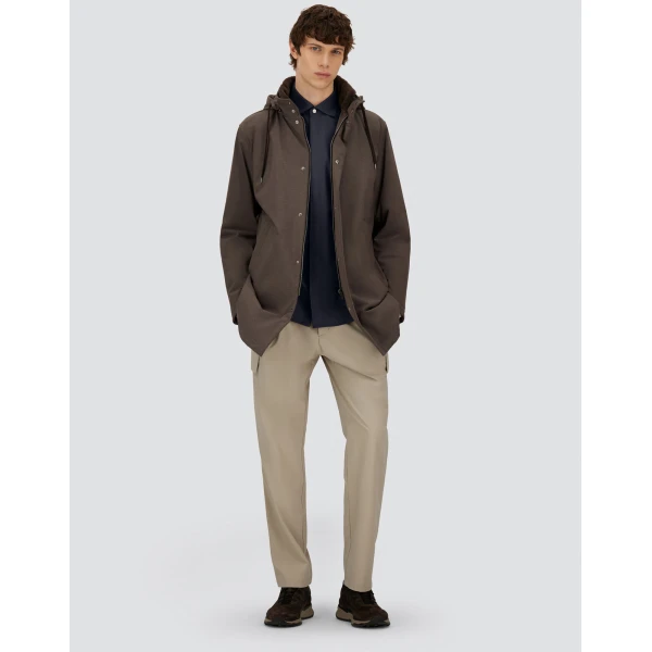 Herno Navy Blue Resort Shirt in Cashmere and Silk | Men's Shirts | Coveti