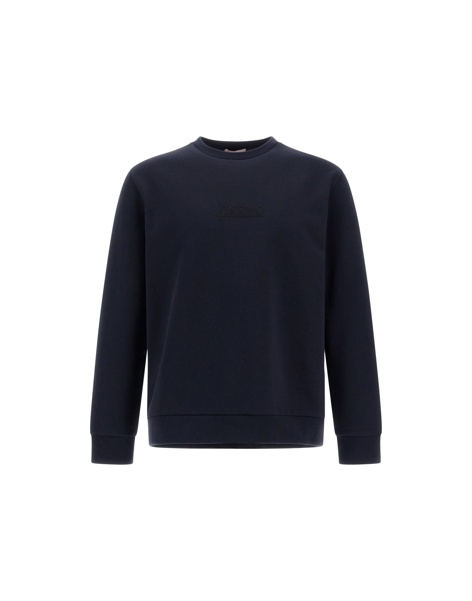 Herno Navy Blue Resort Sweatshirt in Cotton Herno Navy Blue Resort Sweatshirt in Cotton | Men's Sweatshirts | Coveti