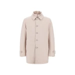 Herno Pearl Grey Trench Coat in Washington | Men's Coats | Coveti