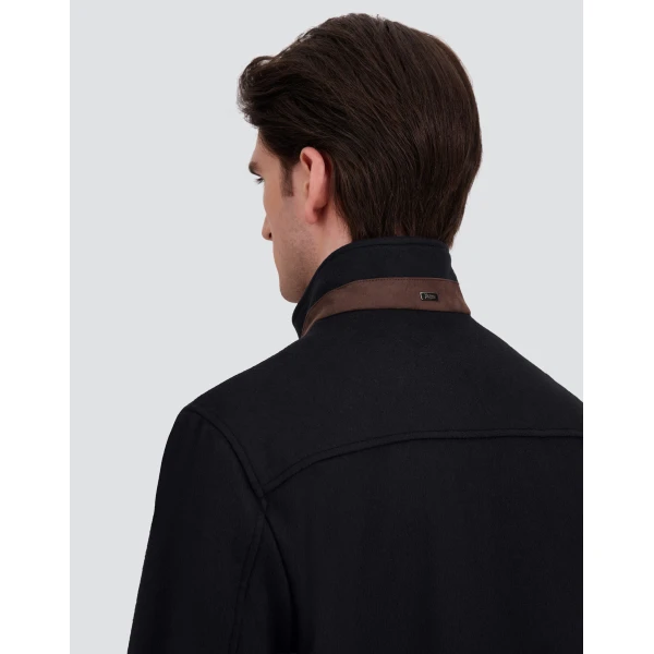 Herno Pure Cashmere Jacket in Dark Blue | Men's Jackets | Coveti