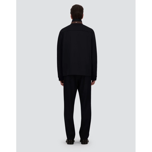 Herno Pure Cashmere Jacket in Dark Blue | Men's Jackets | Coveti