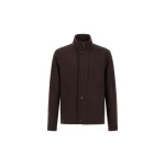 Herno Pure Cashmere Jacket in Dark Brown | Men's Jackets | Coveti