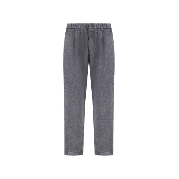 Regular-Fit Denim Jeans in Grey