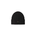 Herno Ribbed Wool Beanie in Navy Blue | Men's Hats | Coveti