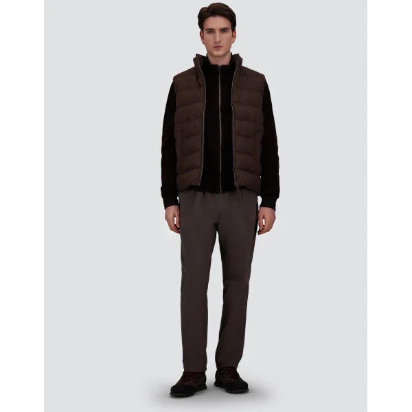 Herno Suede Jacket in Dark Brown | Men's Jackets | Coveti