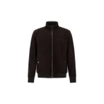 Herno Suede Jacket in Dark Brown | Men's Jackets | Coveti