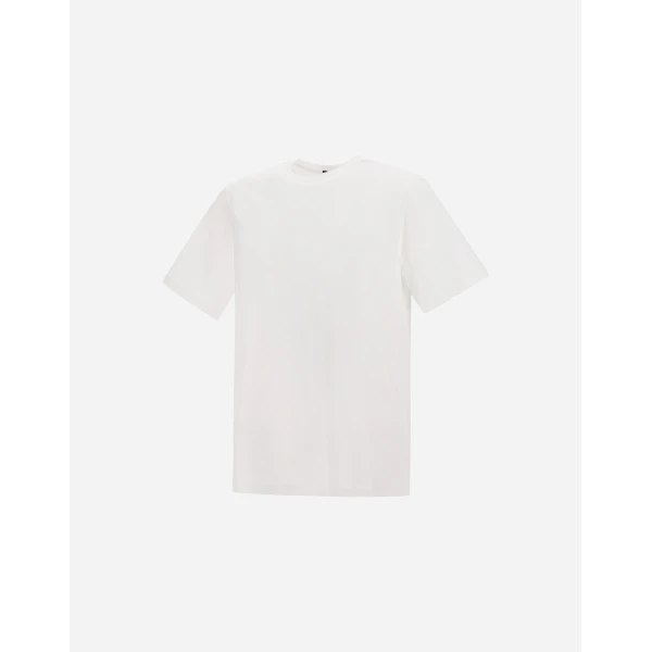 Herno Superfine Cotton Stretch T-Shirt in White | Men's T-Shirts and Polos | Coveti